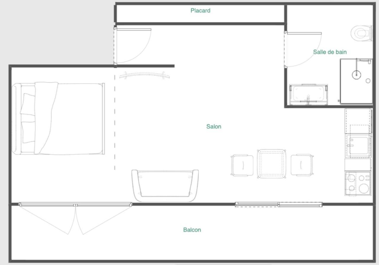 Appartamento cosy luxe castellane balcon Marsiglia Esterno foto
